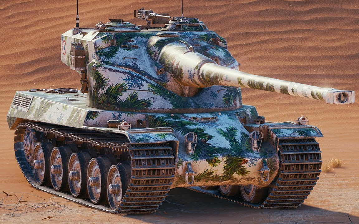 [lacho wot replays] 坦克世界 amx 50 b - 8杀 1.04万伤害