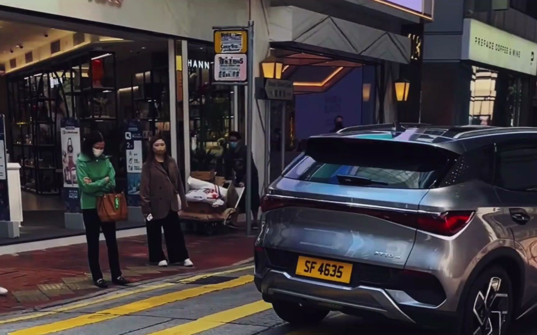 汽车 香港 街拍 大g 我说比亚迪才是主角没毛病吧
