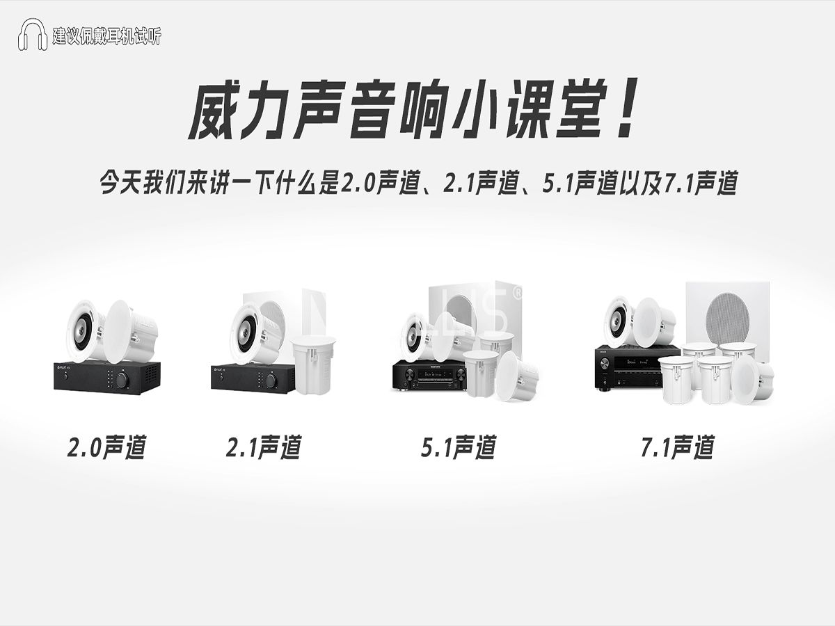 [图]沉浸式讲解家庭影院2.0、2.1、5.1、7.1声道