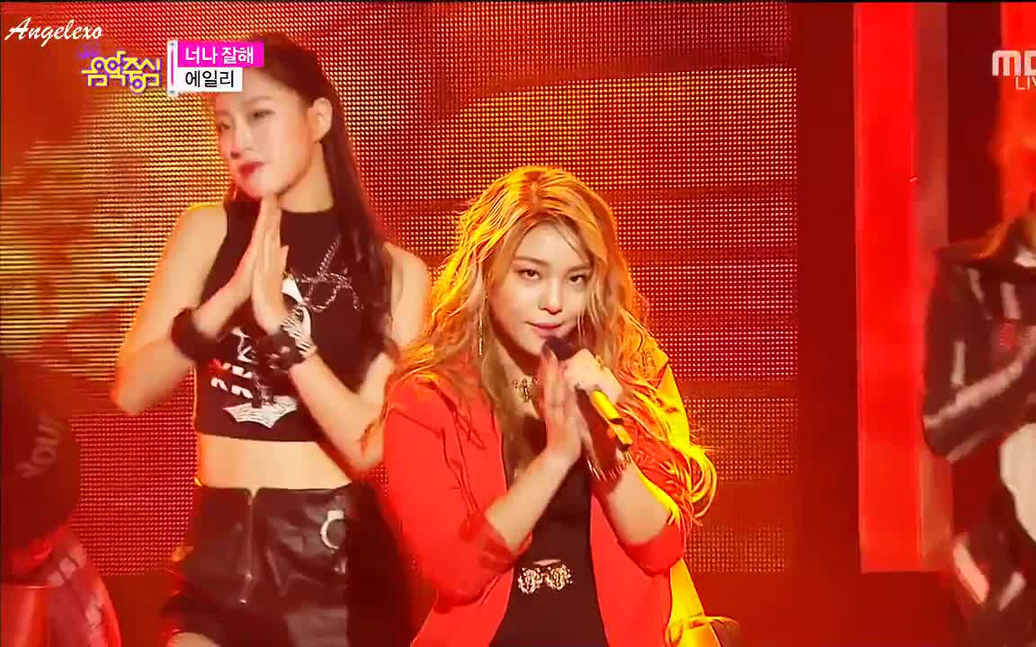 [图]{Angelexo} Ailee《Mind Your Own Business》 151003 MBC 音乐中心