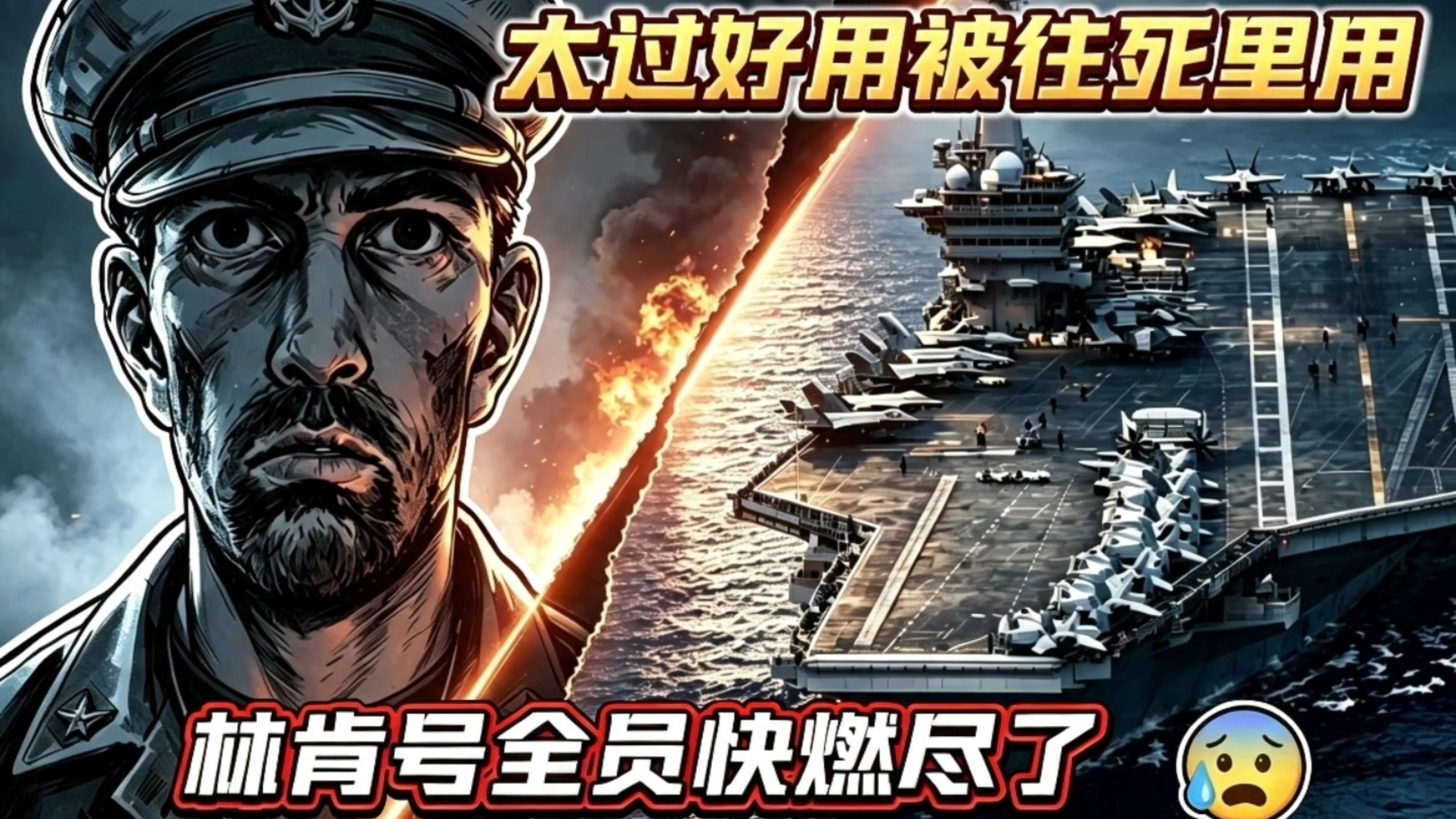 林肯水兵忠不可言 彻底燃尽 奈何大统领太能折腾【林肯号事件】