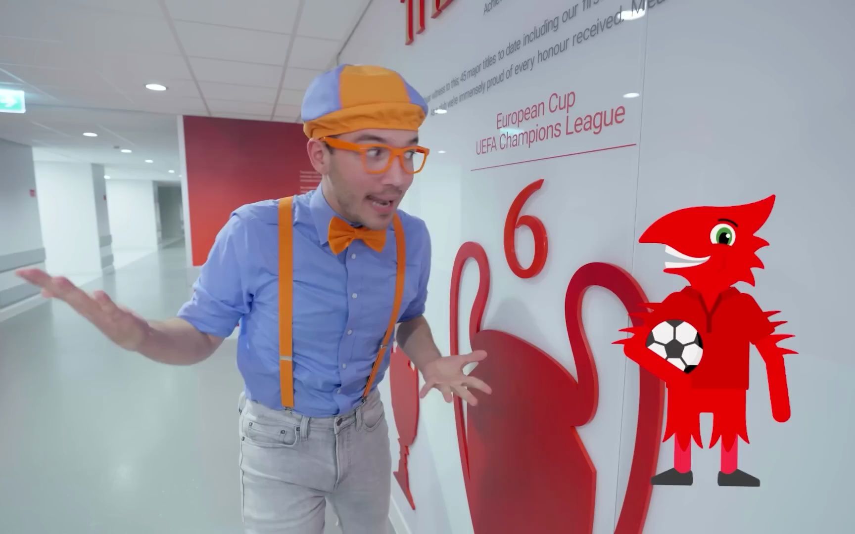 [图]Learn Colors with Blippi at the Soccer Stadium!