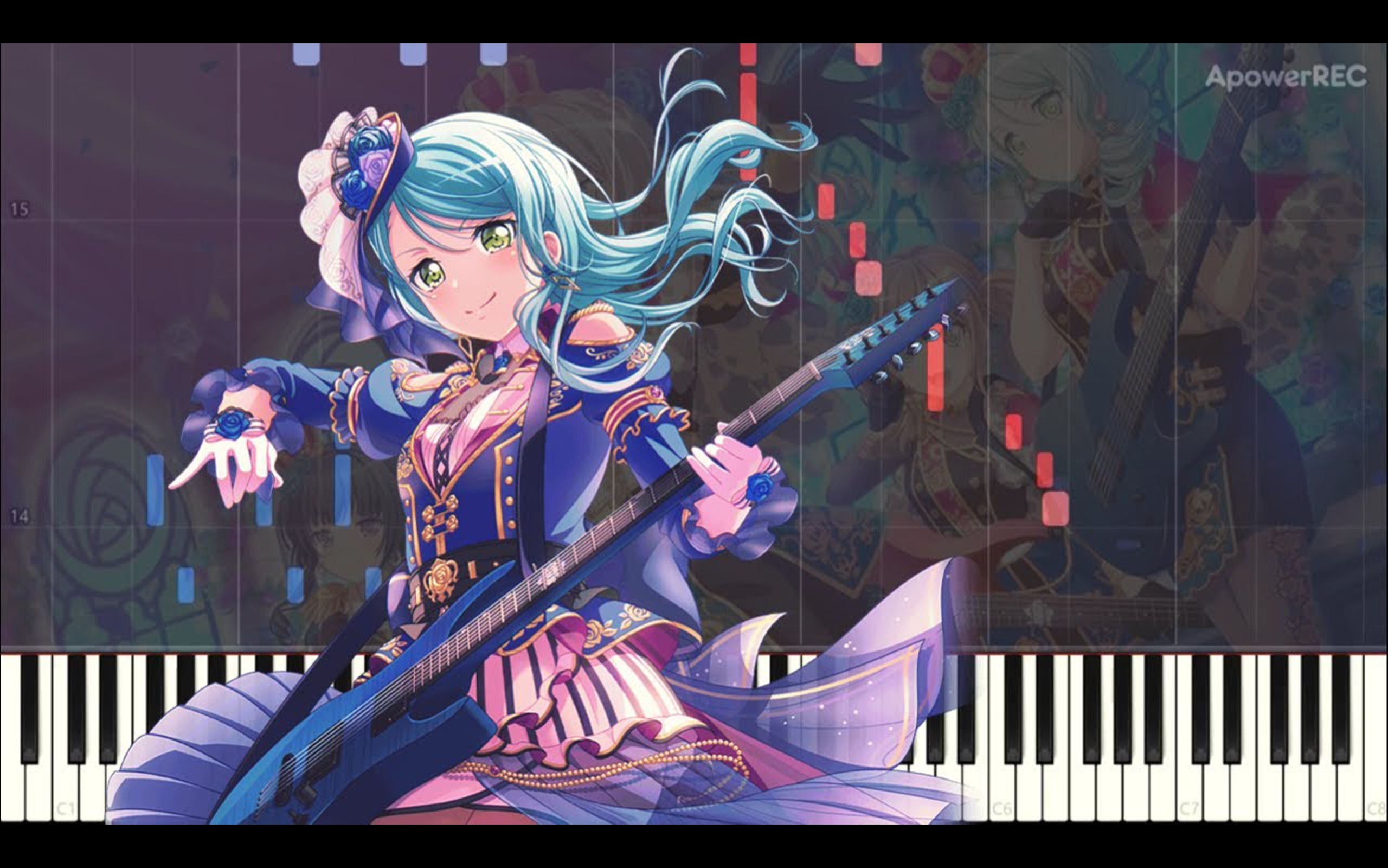 bangdreambreakyourdesireroselia钢琴乐谱ちょこらんたんyü