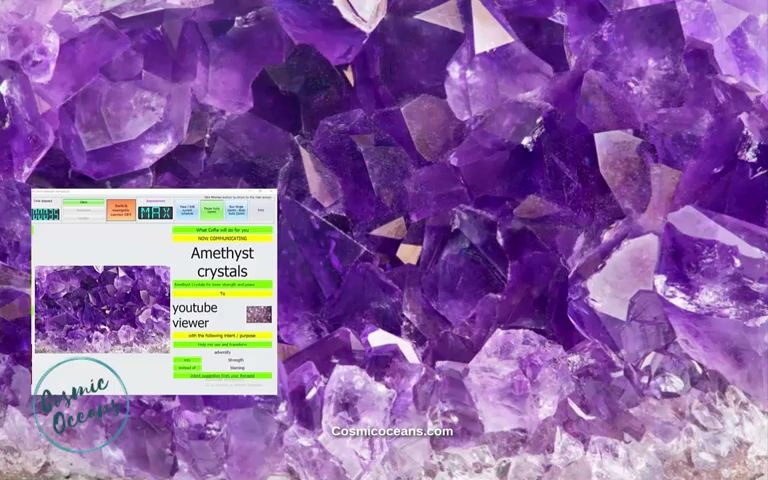 [图]紫水晶愈合频率 -- 顶轮愈合振动能量 Amethyst Crystal Healing Frequency Crown Chakra Healing