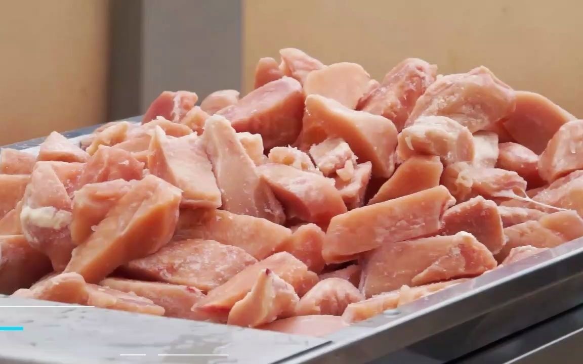 自动化鸡肉丸加工生产成套设备