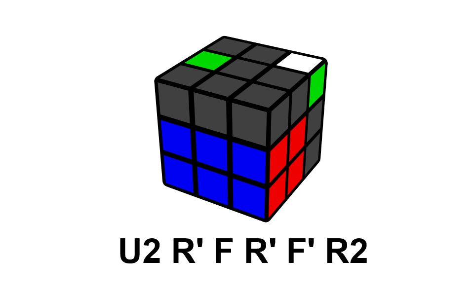 三阶魔方mf2l22公式 r f r f r2