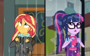 Télécharger la video: 小马国女孩[中文字幕] - 蓝色星期一 - 暮暮,馀辉烁烁 MLP: Equestria Girls - Monday Blues