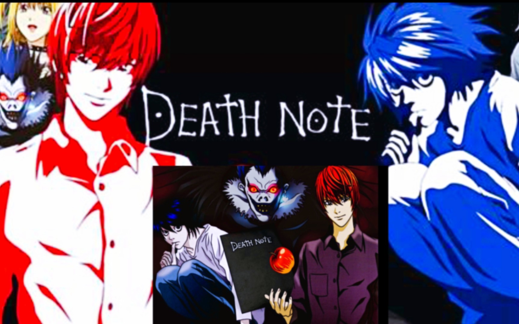 红发夜神月 蓝发l,爱了吗?