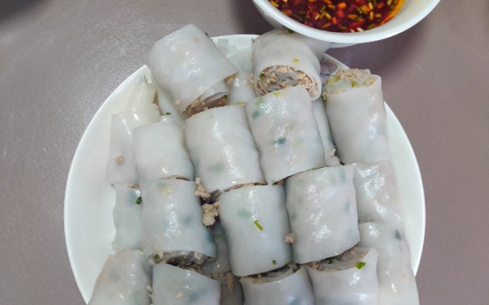 只有本地米粉做才好吃的肉卷粉