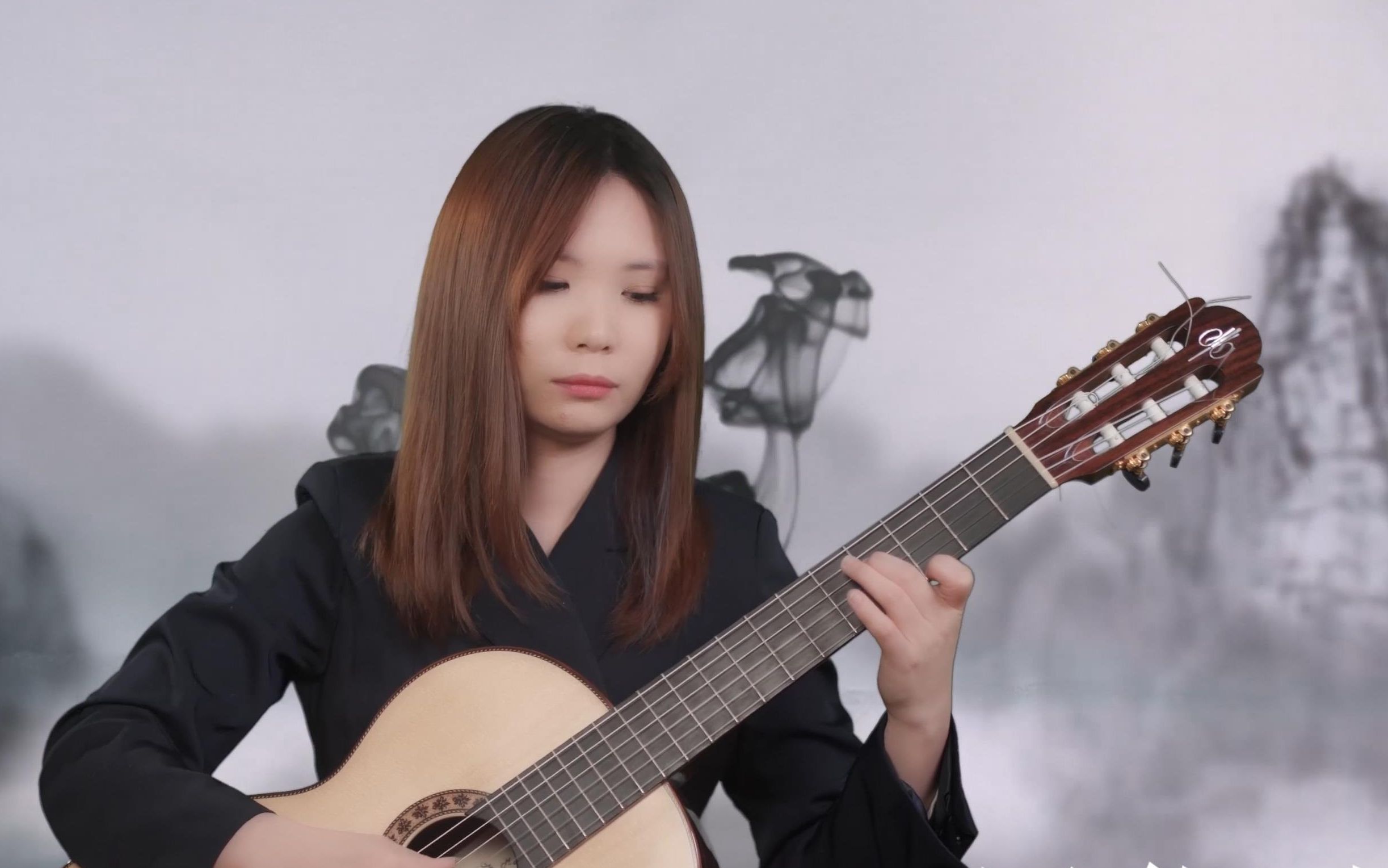 古典吉他陈曦公开课吉他上各级变化和弦二送你好听好弹两首吉他曲迷中