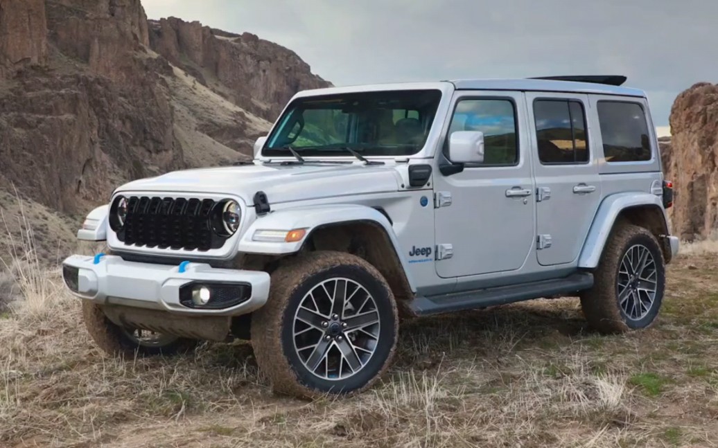 2024 jeep wrangler high altitude 4xe runningfootage2024款jeep