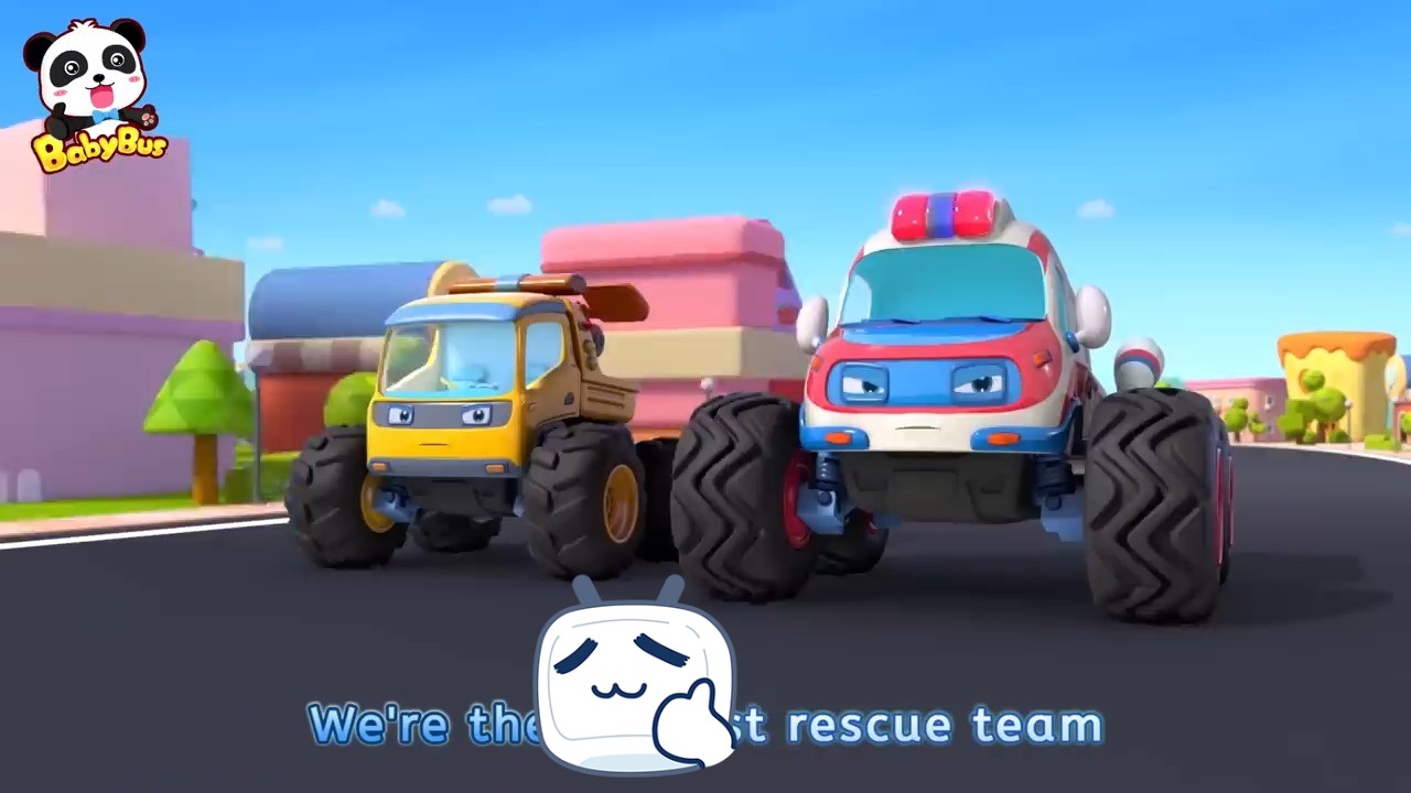 【new music 79】怪物汽车救援队是来帮忙monster car rescue team