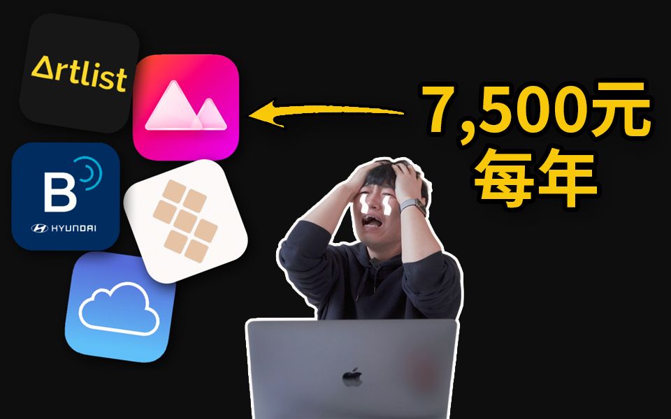 【TOP5】我正在使用的订阅服务APP,每年竟然需要花费7500元?|大耳朵TV哔哩哔哩bilibili