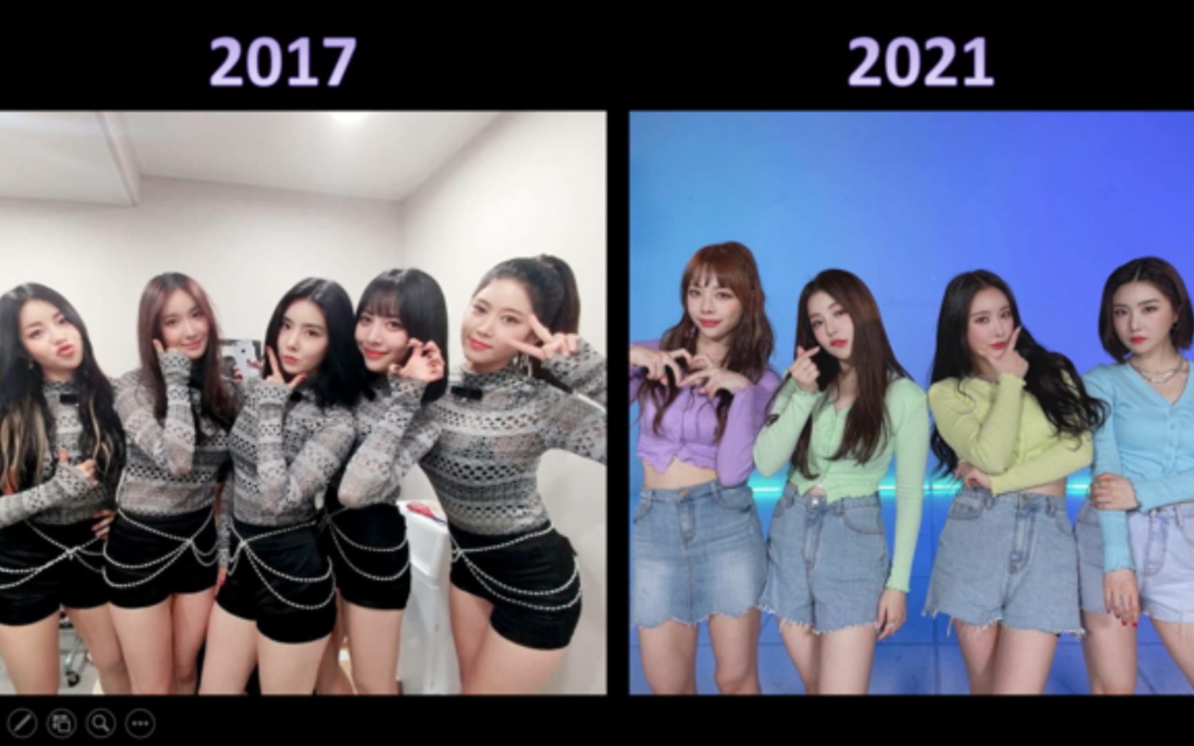 【brave girls】rollin 2017 vs. 2021 你喜欢哪一版?
