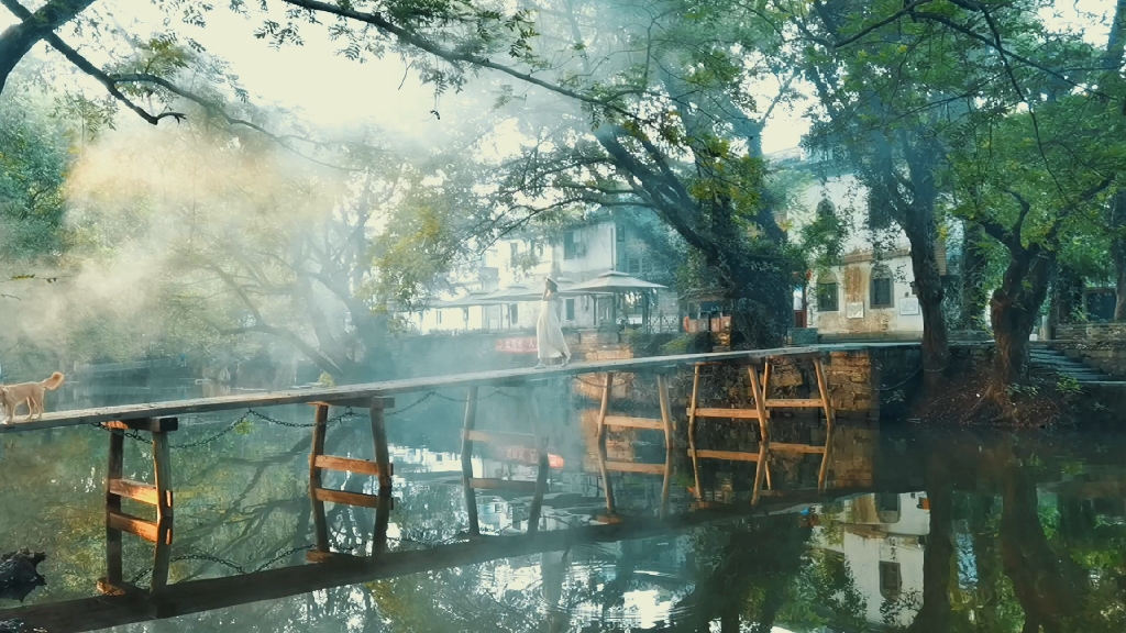 [图]烟雨飘渺的西溪南