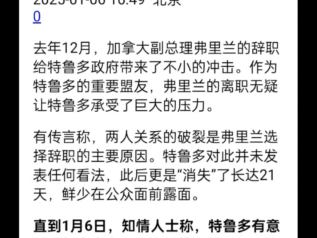 动态搜索引擎𐟑 另外话说加拿大总理要辞职了?哔哩哔哩bilibili