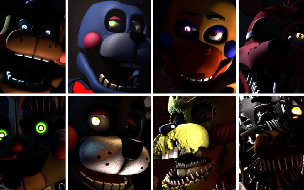 [图][FNAF SFM]披萨店模拟器动画跳杀集锦