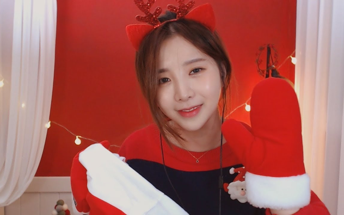 【yoon ying asmr】可爱的圣诞节杂货店rp