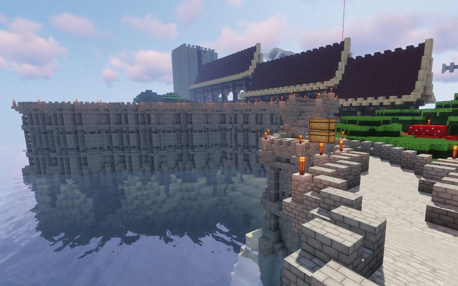 minecraft单人生存ep16 伪和平和城墙拓展_哔哩哔哩 (゜-゜)つロ 干杯
