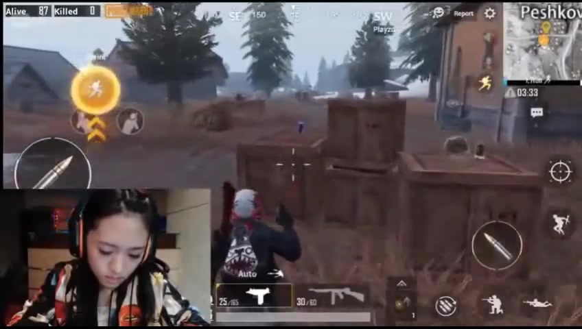 JKT48 CELINE (陈紫薇) 19杀吃鸡  PUBG Mobile Indonesia哔哩哔哩bilibili