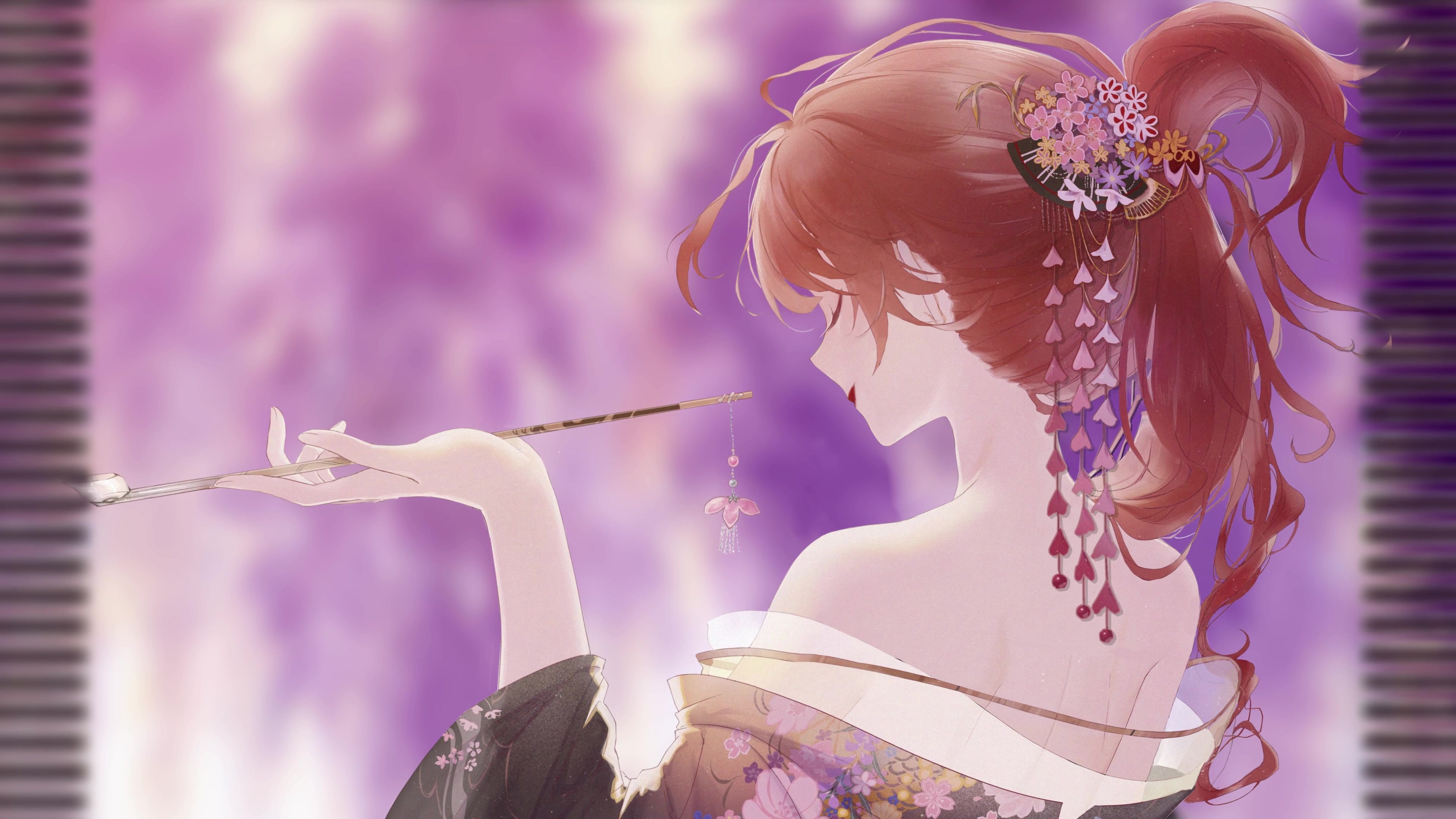 动态壁纸|姬子生贺|假如 4k_哔哩哔哩_bilibili