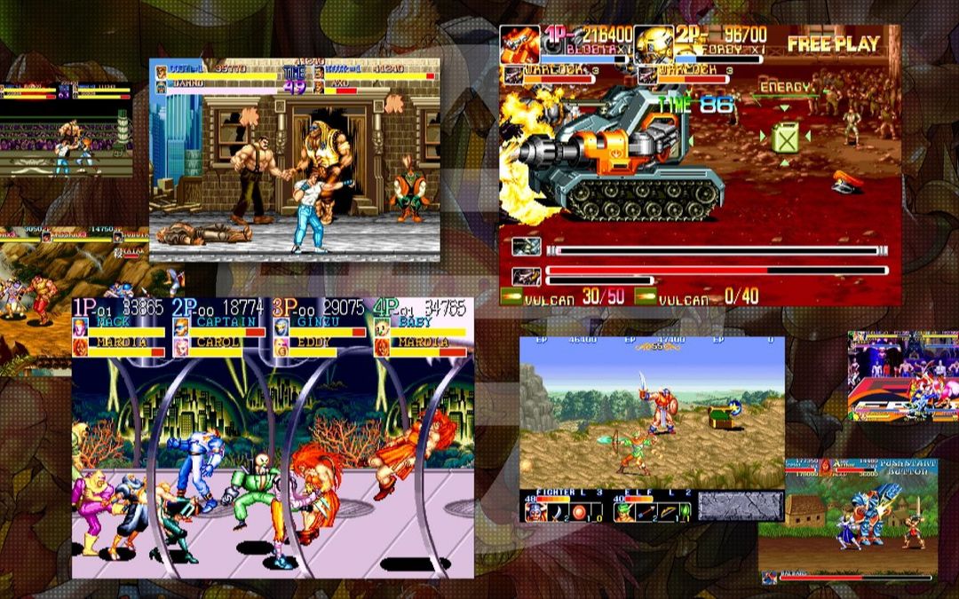 [图]开普空Capcom Beat'Em Up Bundle经典街机合集 –官方介绍视频