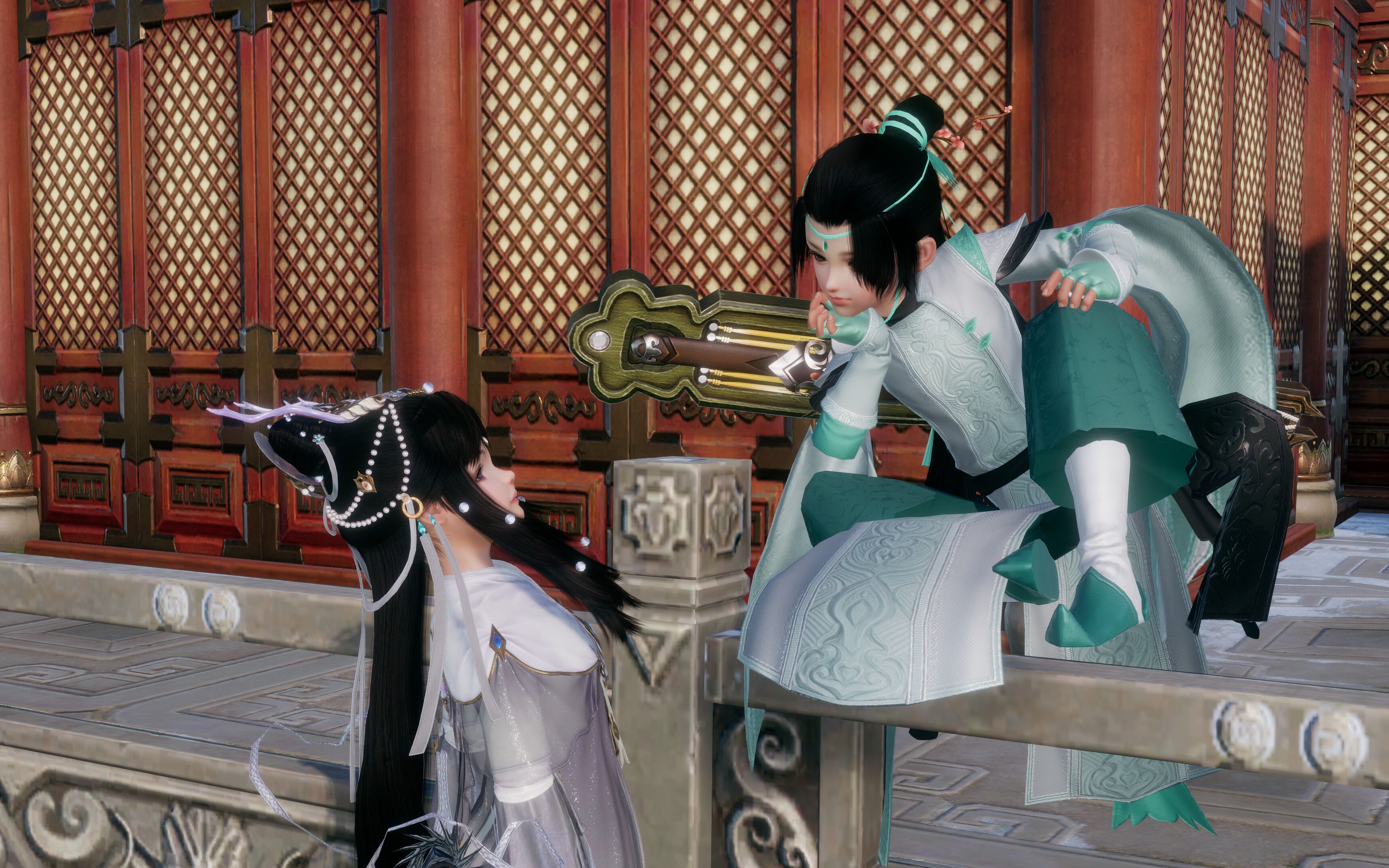 【剑网三/琴伞】海之缘_哔哩哔哩_bilibili