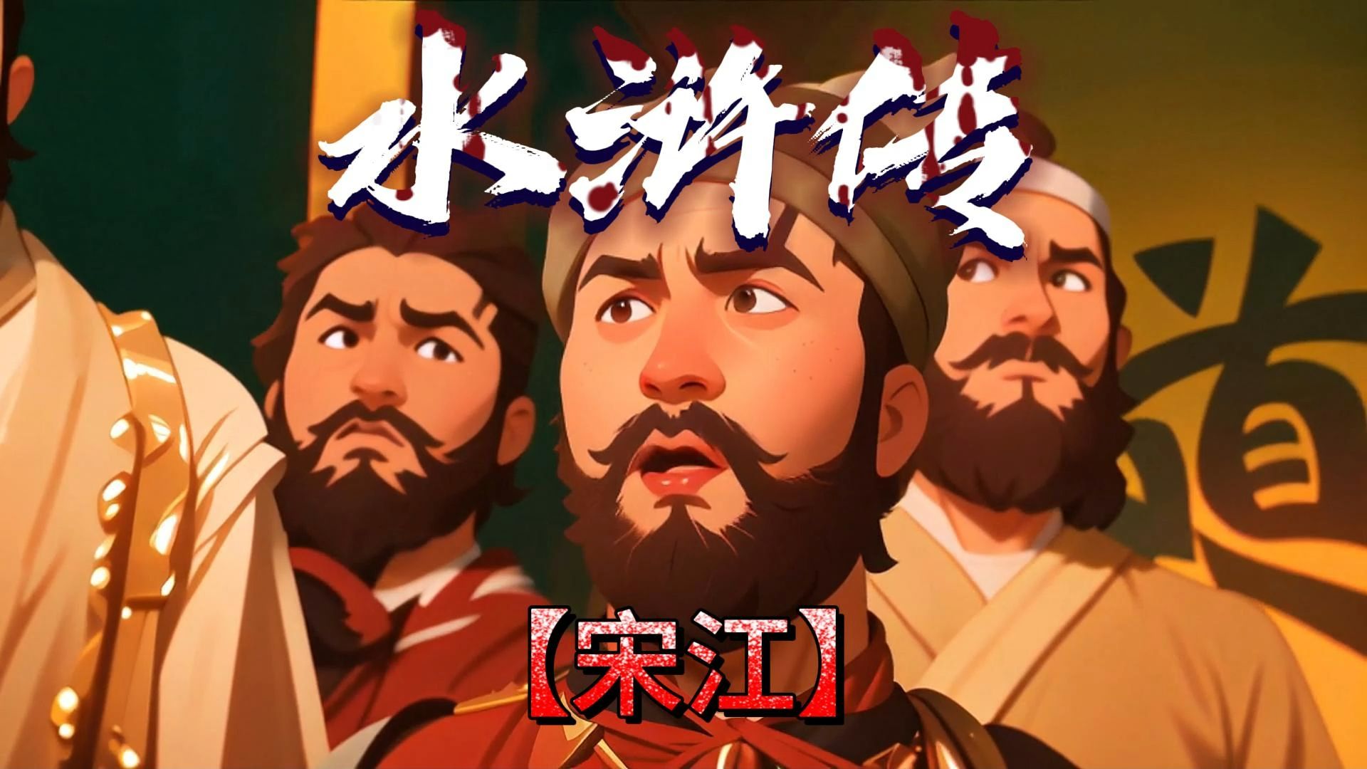 水浒传,终有一日天下人人都会知道宋江这个名字