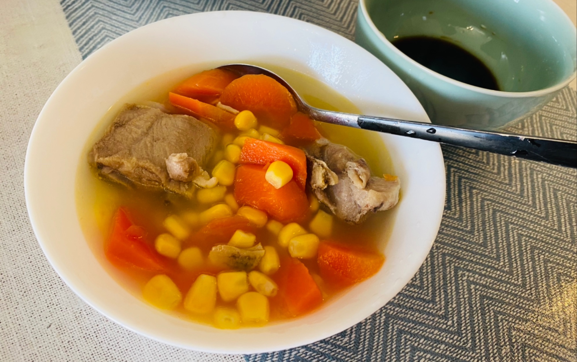 今日菜譜:排骨湯泡飯