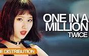 Twice Twice One In A Million 歌词分配 哔哩哔哩 つロ干杯 Bilibili