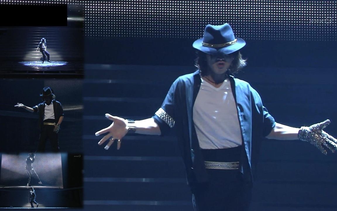 [图]【木村拓哉】番茄拓的MJ月球漫步MoonWalk《Billie Jean》（伪4K）