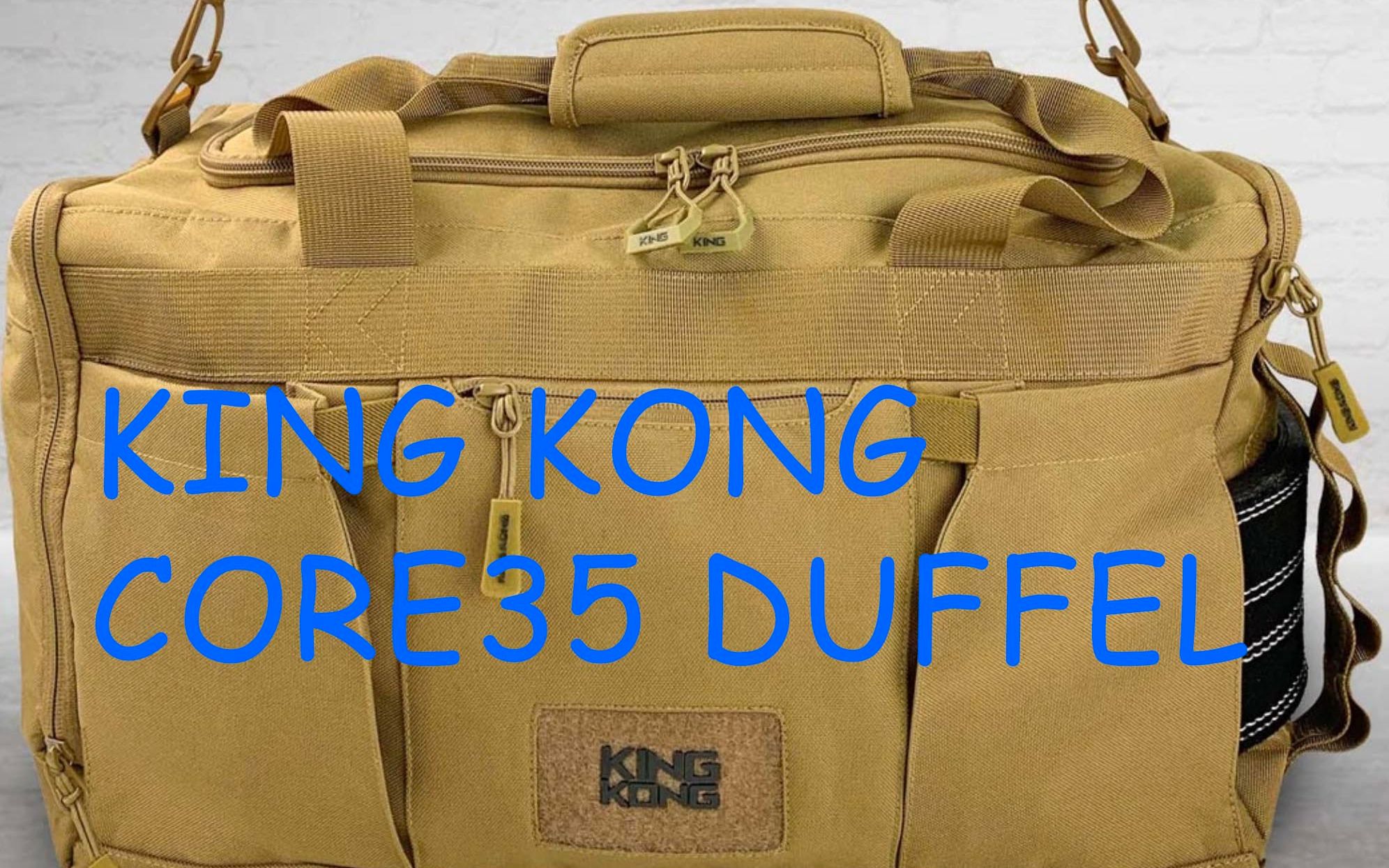 单肩健身包King Kong Core35 Duffel视频介绍哔哩哔哩bilibili