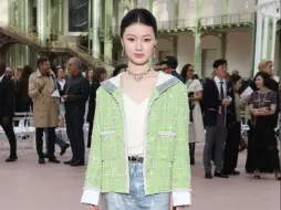 单依纯路透｜巴黎时装周CHANEL 2025春夏香奈儿大秀