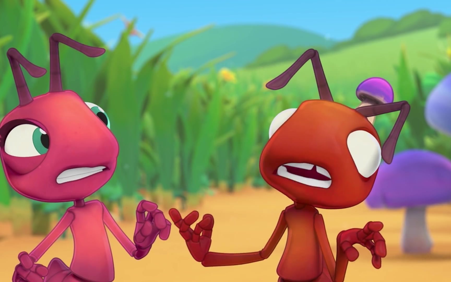 蚂蚁奇遇记 antiks | zombie mushroom mayhem 给孩子们的健康动画片