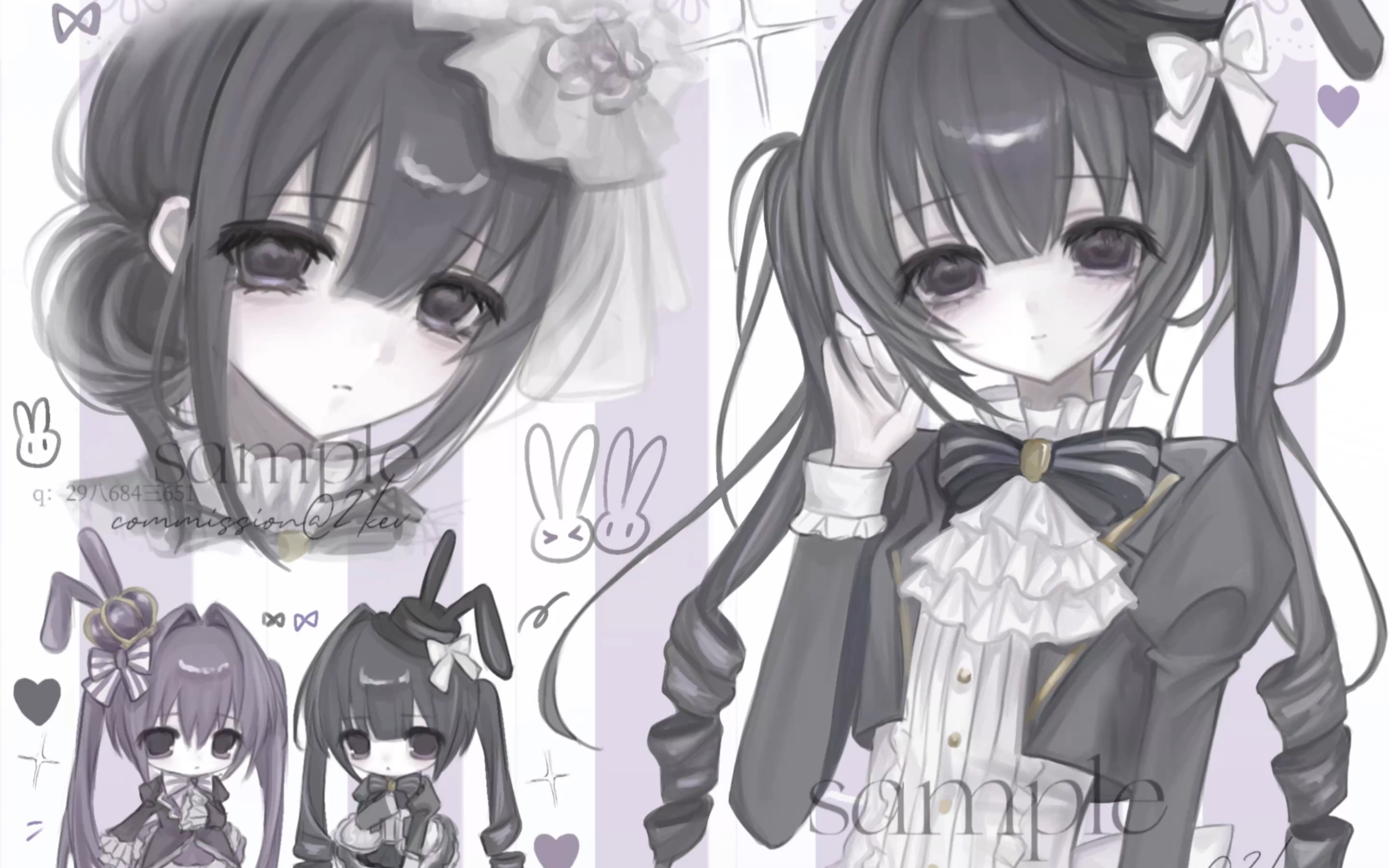 【procreate】202471-2024717绘画记录 稿件记录