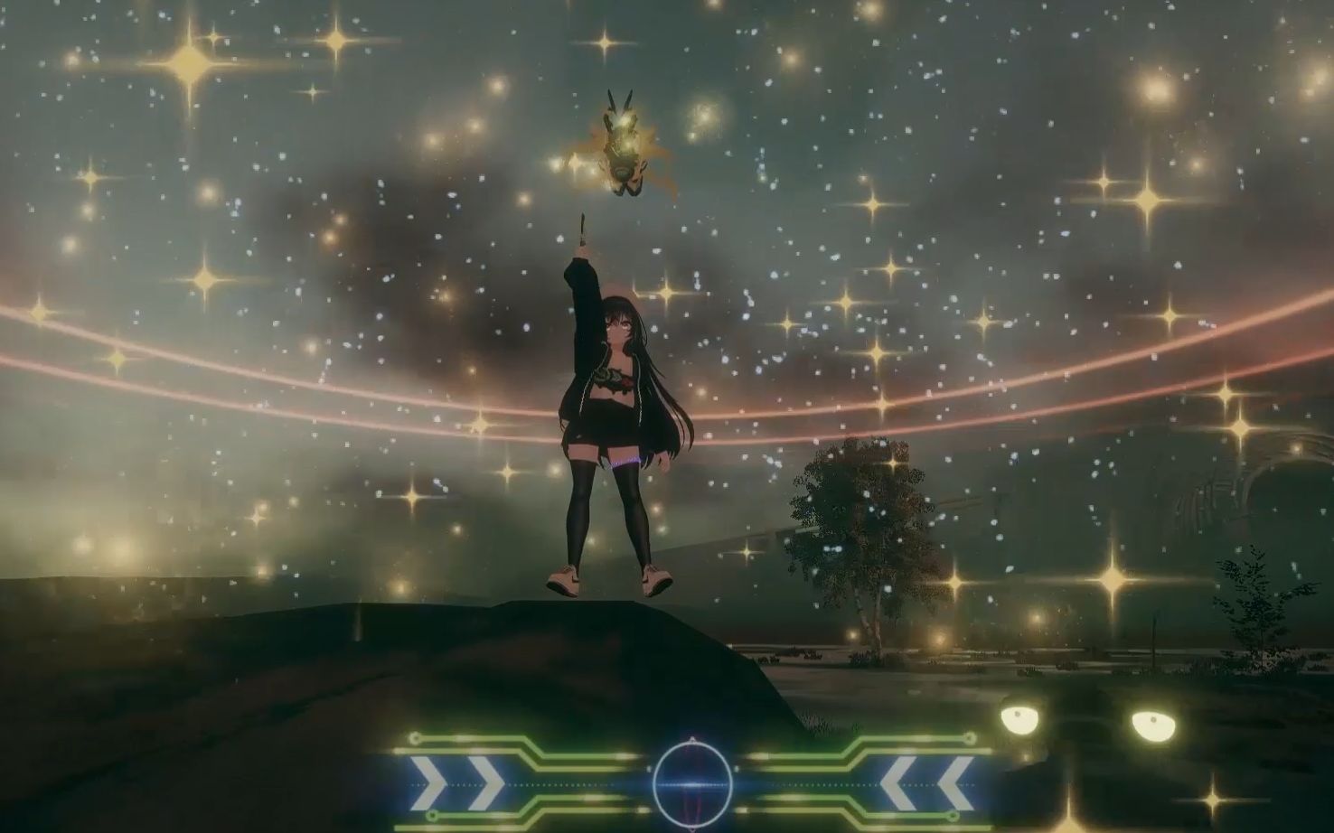 vrchat假面骑士娘闪耀突击蝗虫变身特效字幕