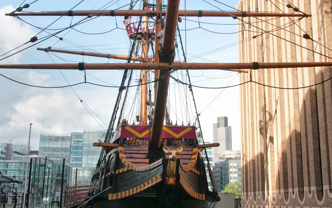 弗朗西斯德雷克爵士的金鹿号复原船