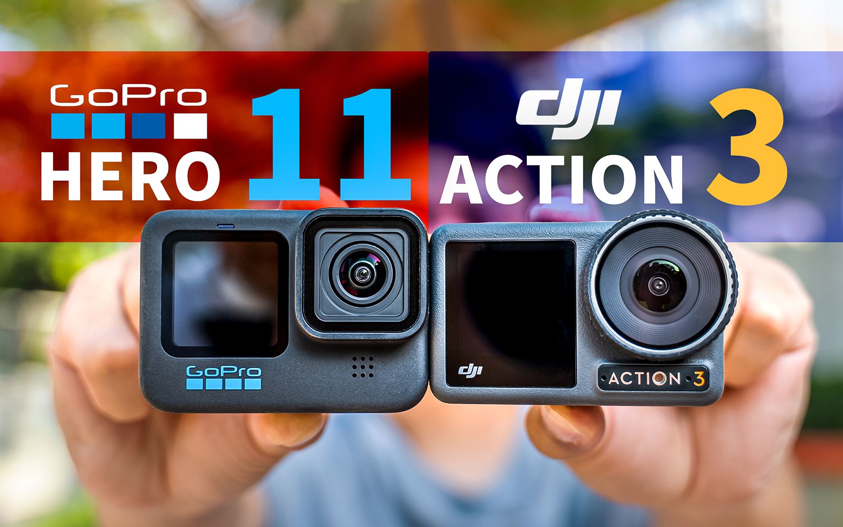 [图]正面硬刚！谁才是王？GoPro 11与大疆Action 3全面对比