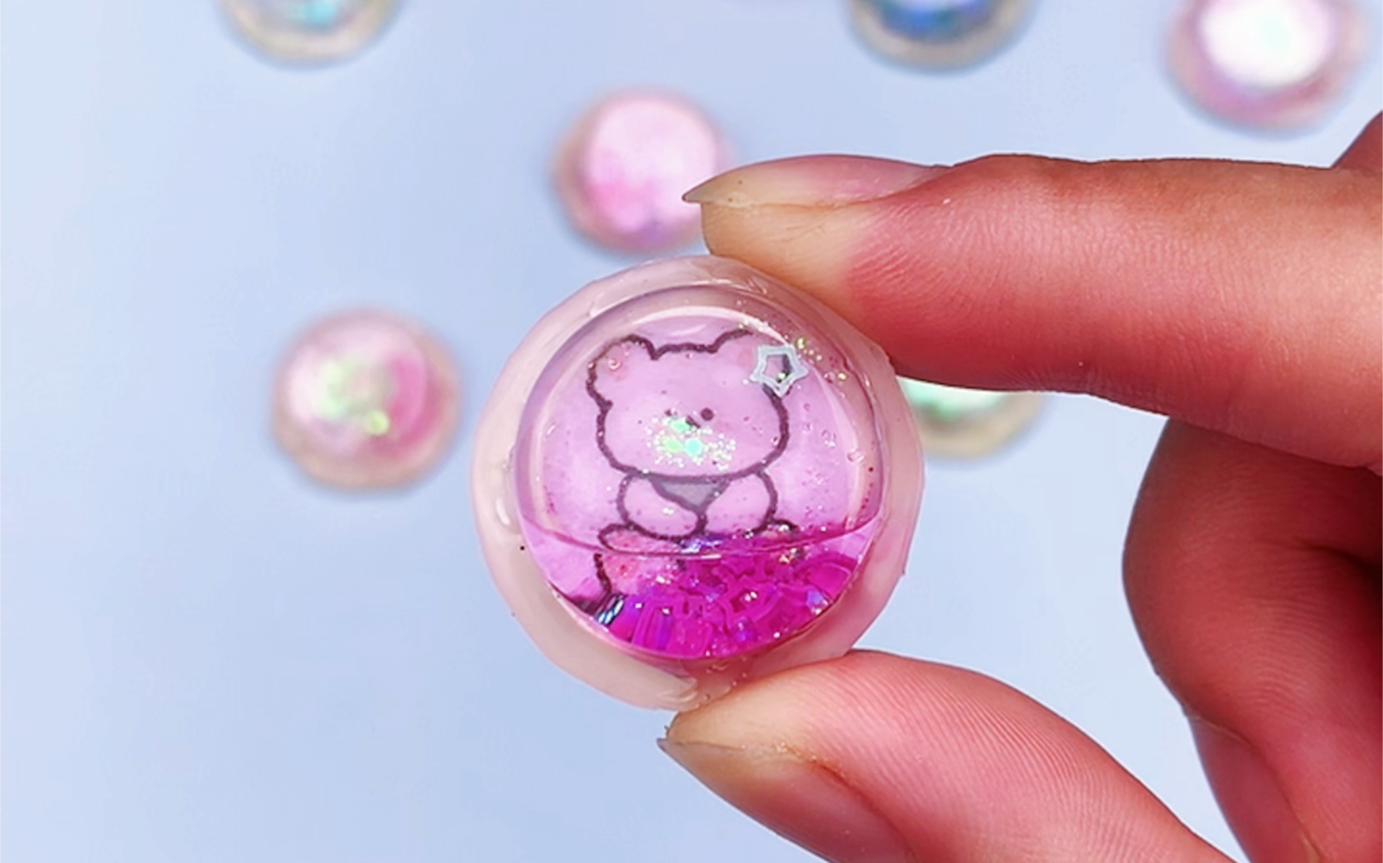 吃过的奶片壳不要丢教你自制流沙贴纸