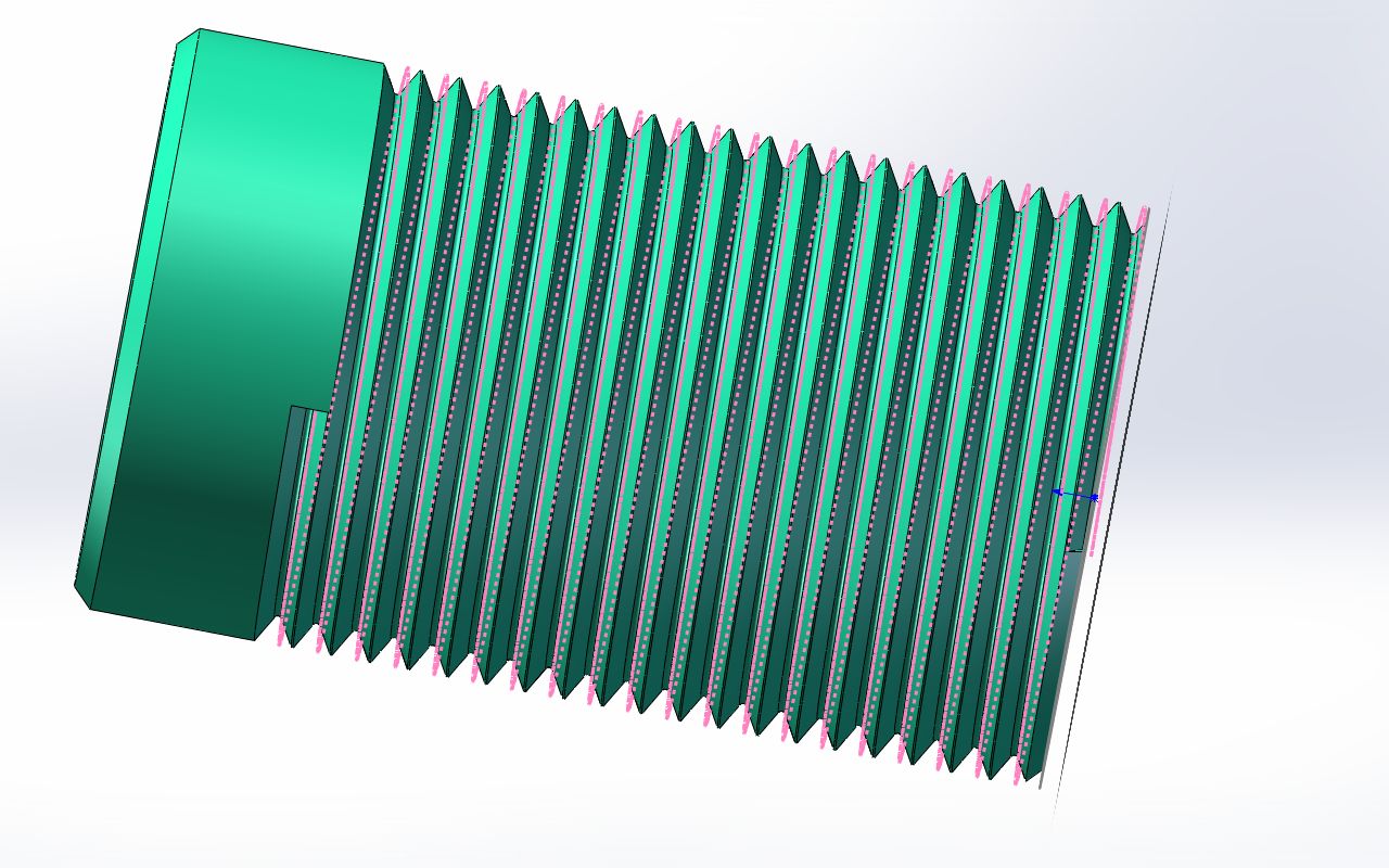 【Solidworks】画外螺纹详细教程,简单易学哔哩哔哩bilibili