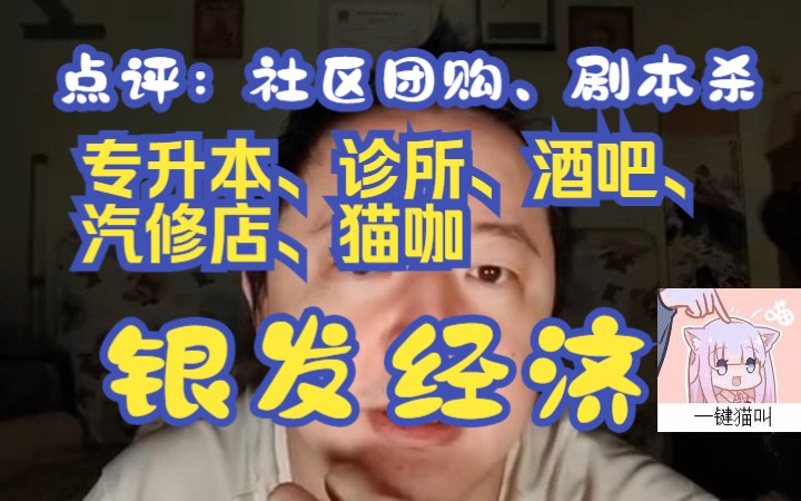 戎导唠嗑20230214点评:社区团购、剧本杀、专升本、酒吧、猫咖、诊所、汽修店、新疆互联网创业、银发经济哔哩哔哩bilibili