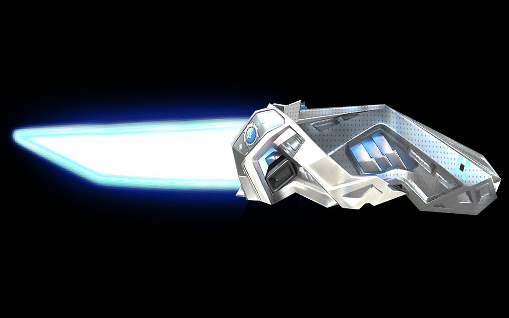 cf "激光匕首《laserdagger_rankmatchblue》" 外观展示.