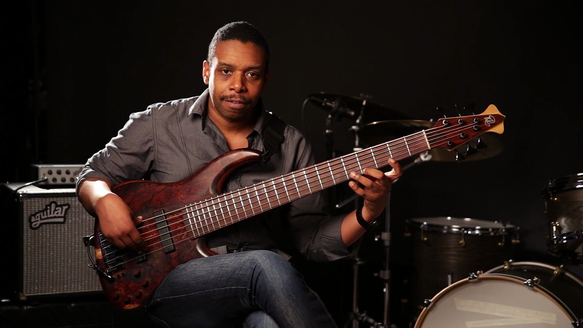 the modes for the improvising bass player with rich brown
