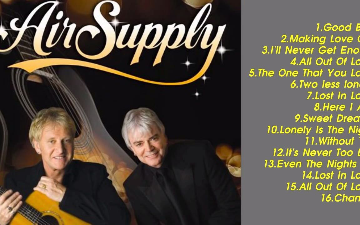 [图]Air Supply Greatest Hits Full Album - The Best Of Air Supply