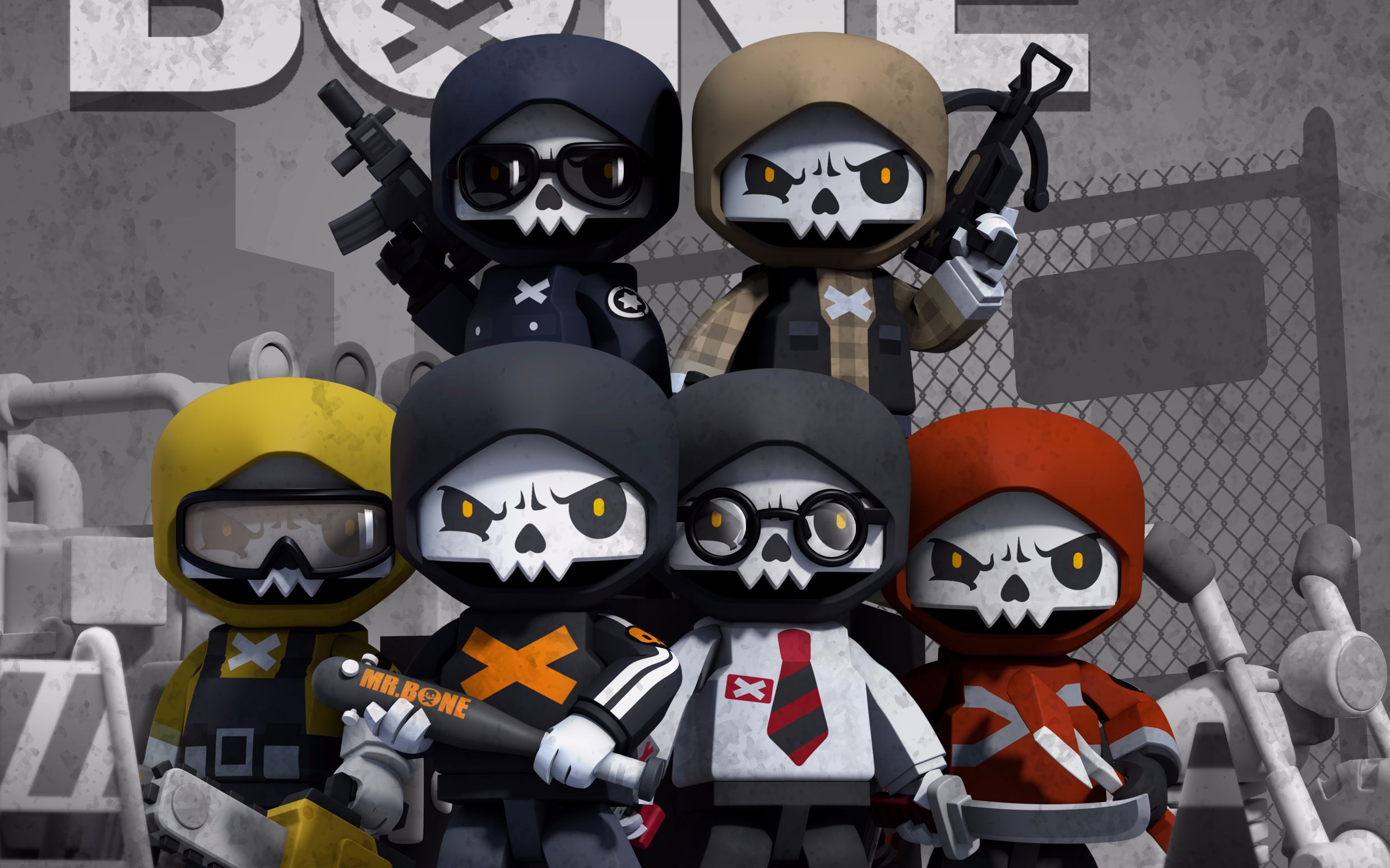 mr.bone之末世生存手册第14-19集合集,没有什么困难能阻止我们!