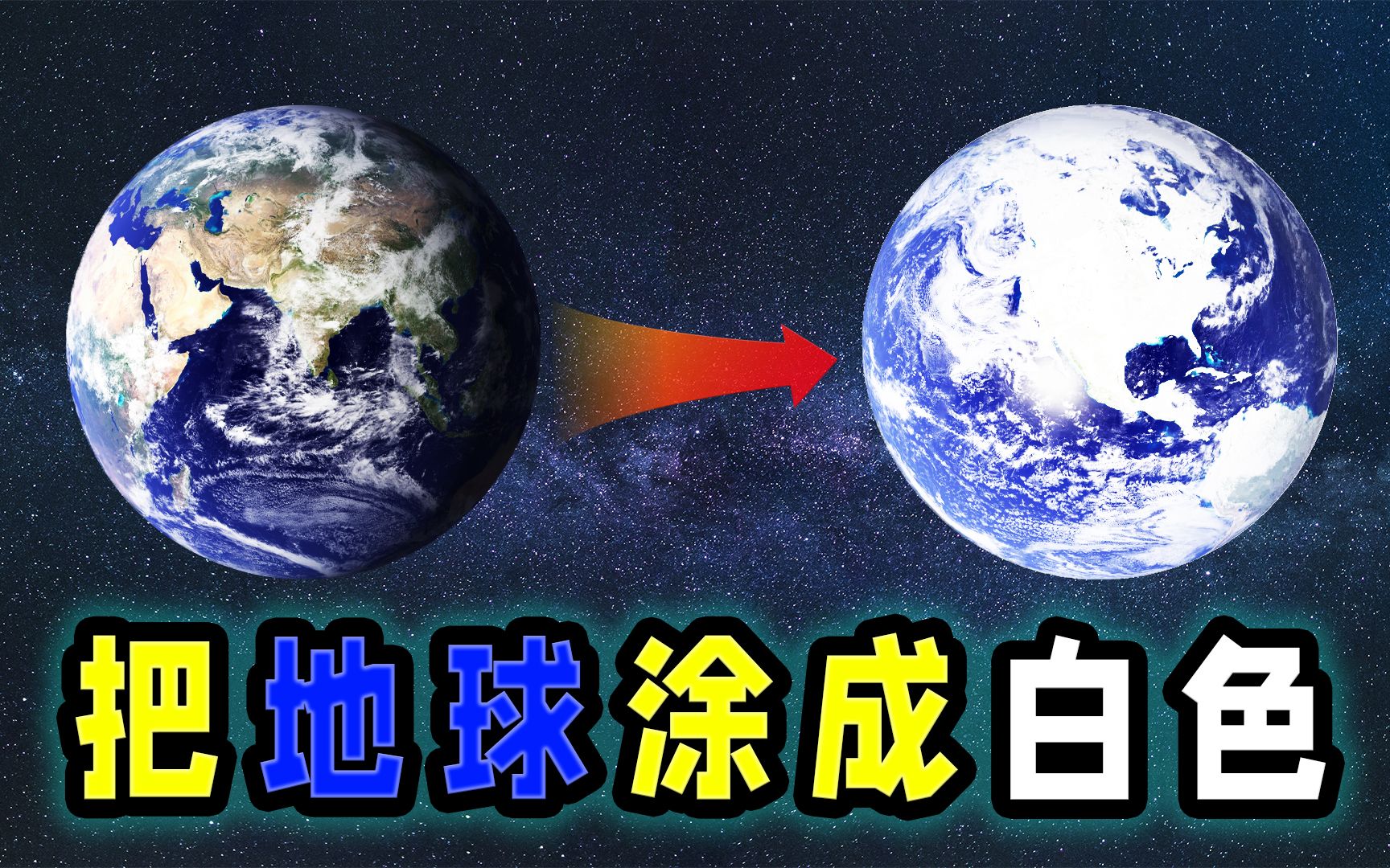 把地球塗成了白色,面對惡劣的氣候環境,竟然能為人類做出貢獻?