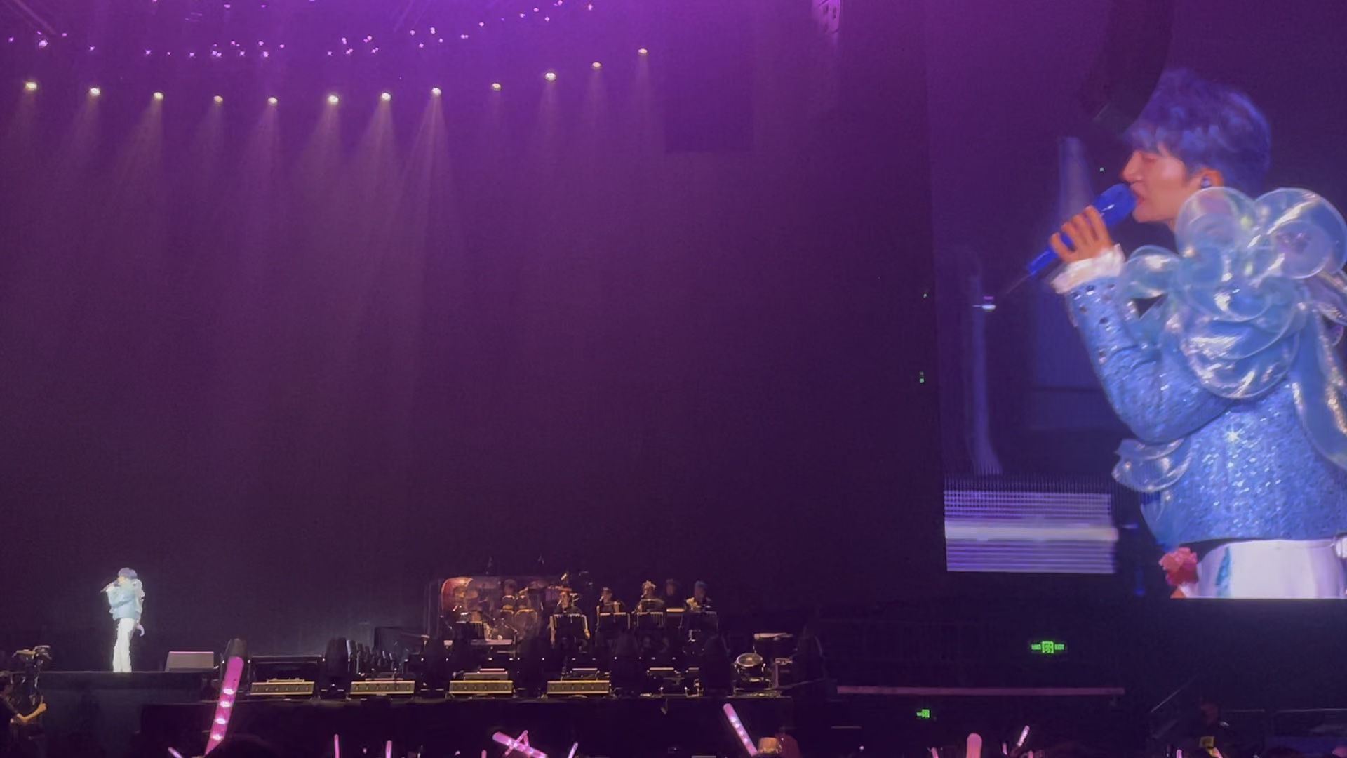 05.19 周深演唱会 上海梅奔 今天的点歌环节居然是跑男兄弟团们!