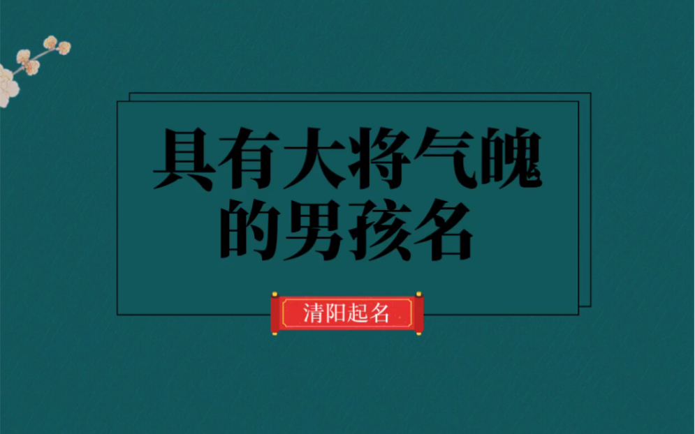 宝宝用这样的名字长大一定是栋梁哔哩哔哩bilibili