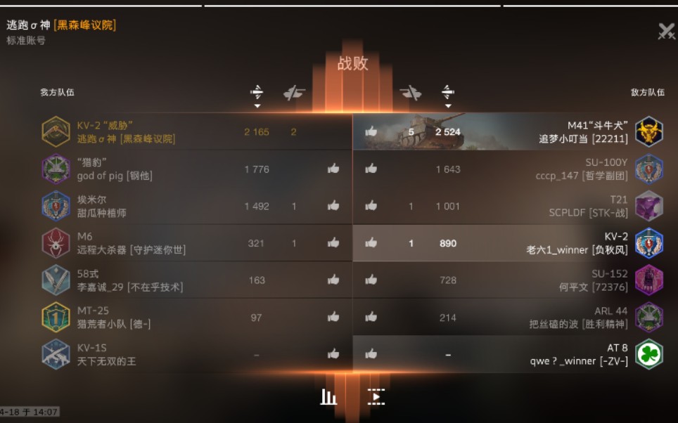 [图][坦克世界:闪击战] KV2论4，5，6级的队友如何治疗低血压