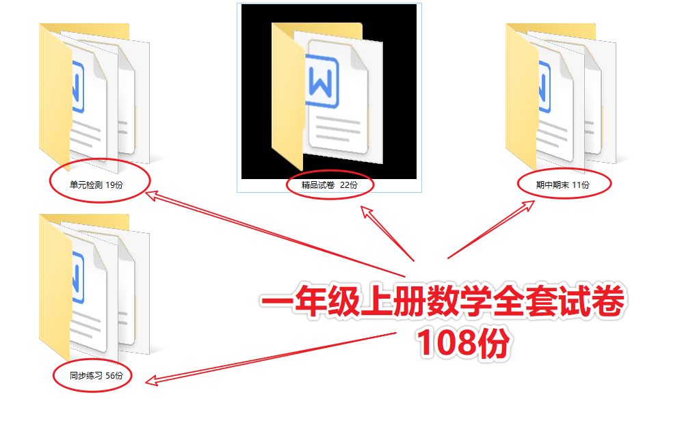 一年级上册数学5单元测评卷,附共22套含答案,小学数学练习与测试,一年级数学上册课本目录哔哩哔哩bilibili